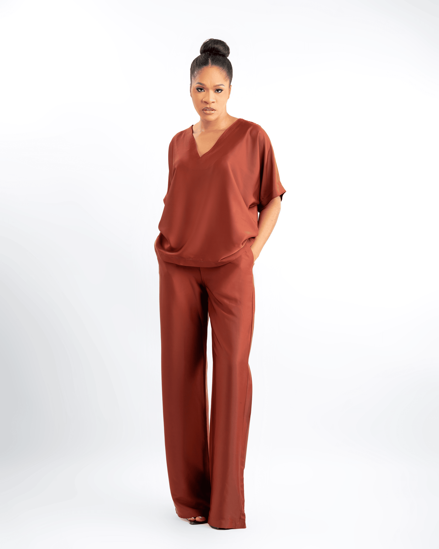Plain two-piece