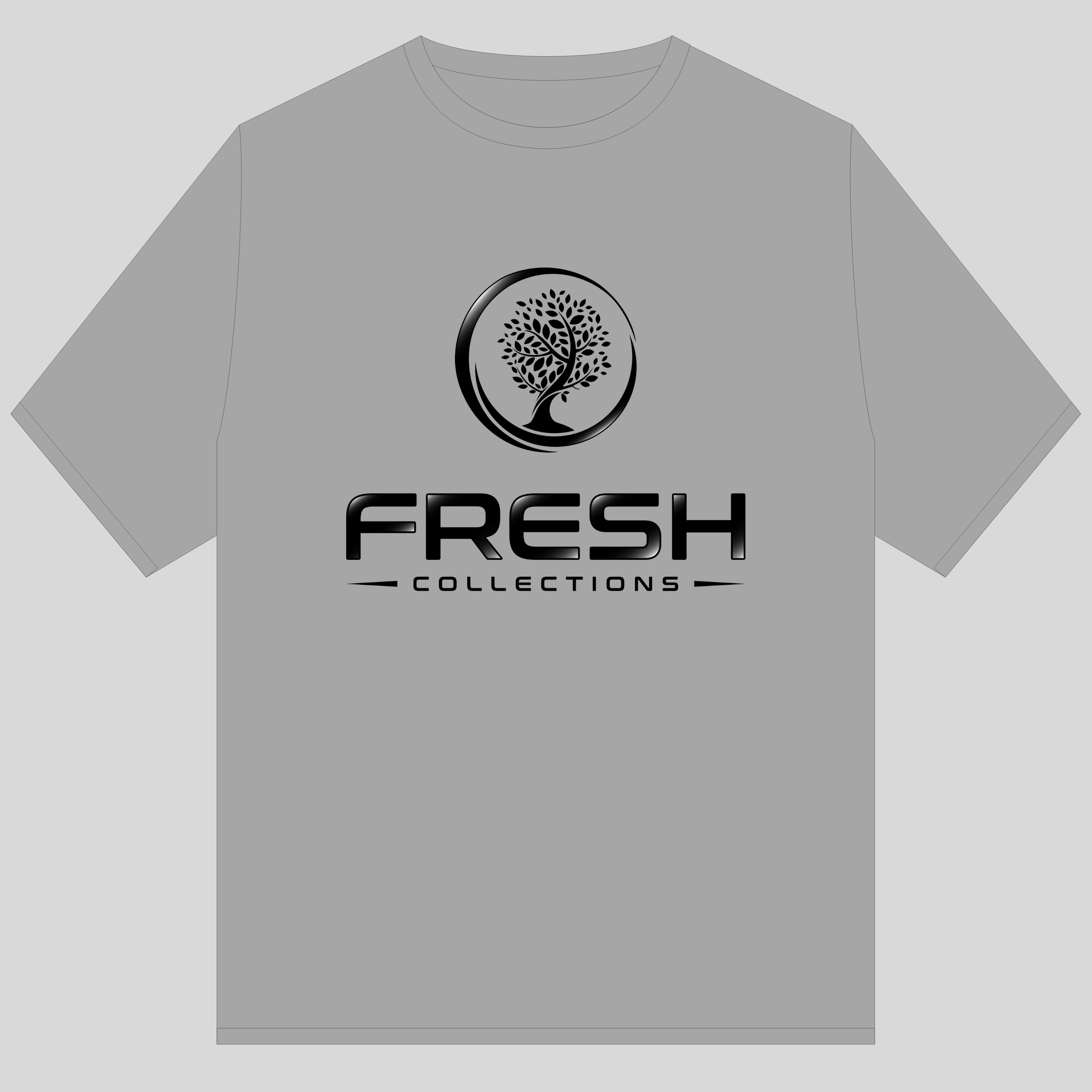 Fresh Collection Tshirt Grey