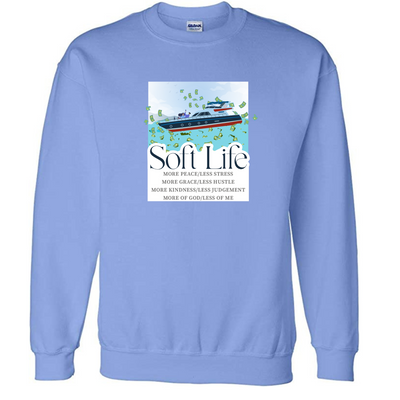 Soft life sweater blue