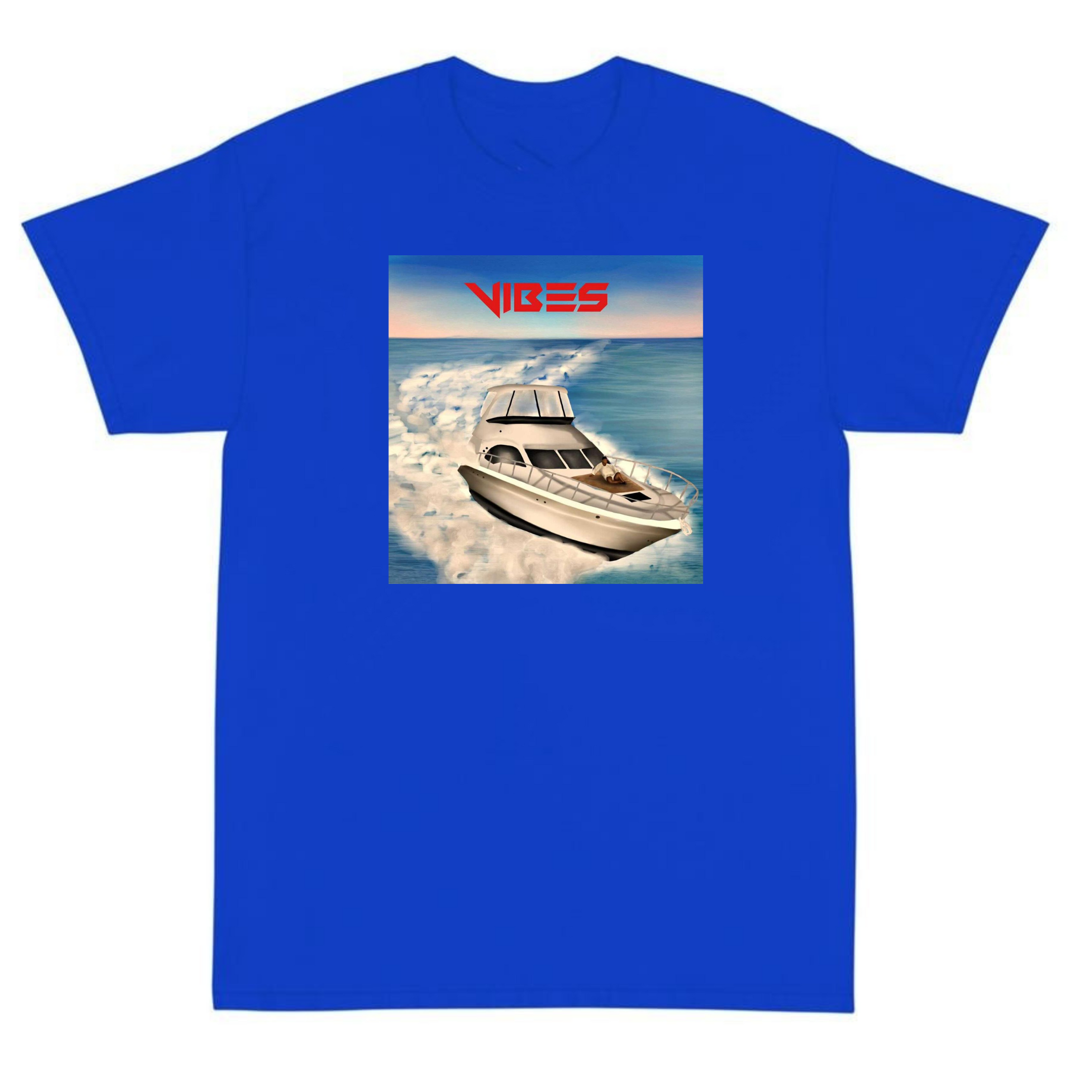 Vibes  Tshirt blue