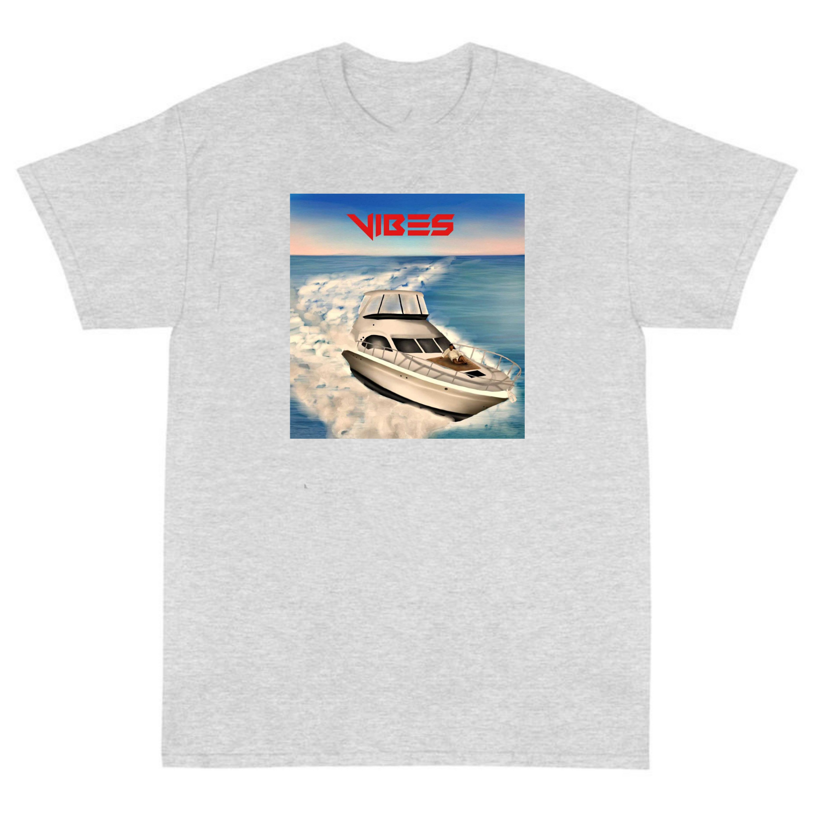 Vibes  Tshirt gray