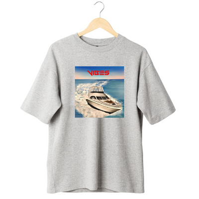 Vibes baggy shirt gray